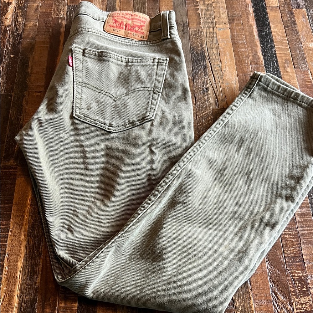 Levi's Men's Khaki Slim Jeans